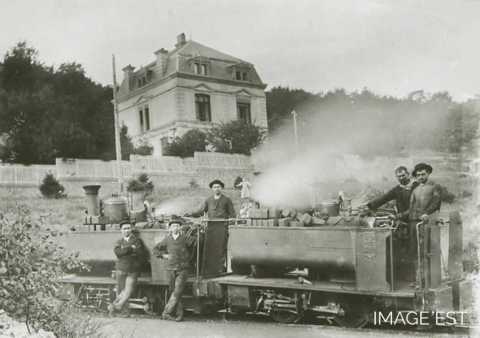 Locomotives à vapeur à la Providence (Réhon)